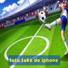 foto fake de iphone